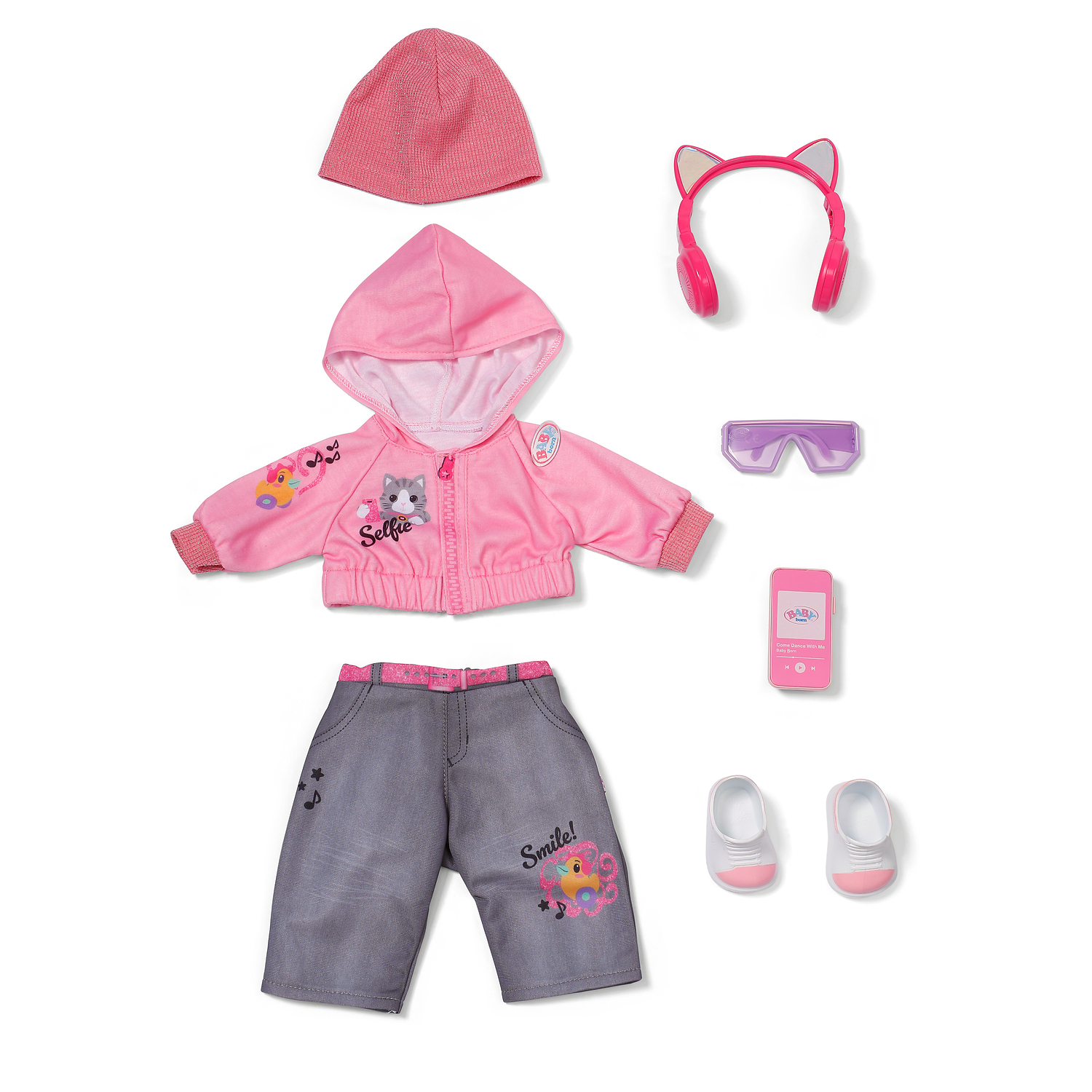 BABY born Cool Girl Outfit 43cm, Puppenzubehör