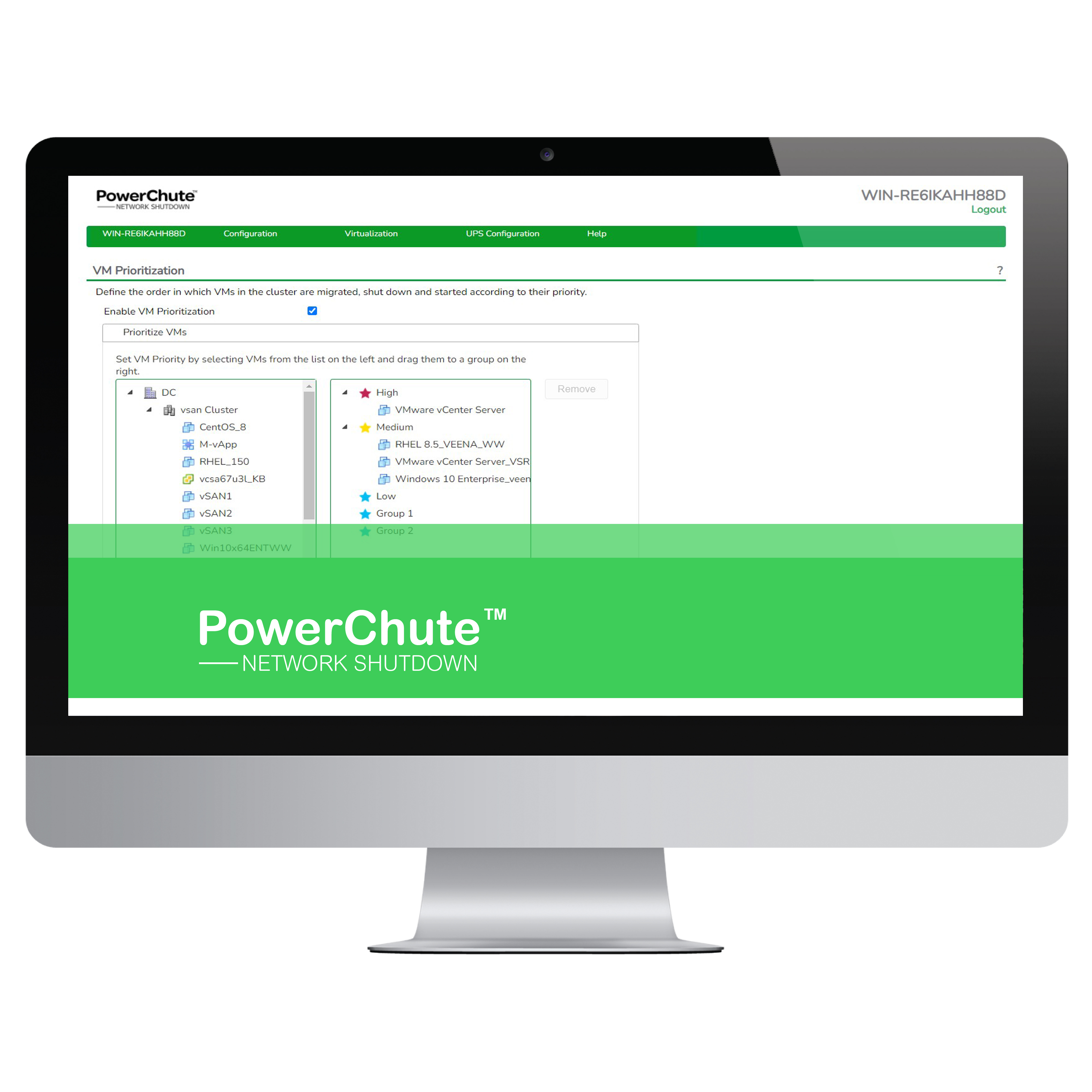 APC Network Management Card 3 with PowerChute Network Shutdown & Environmental Monitoring Remote management adapter 1GbE