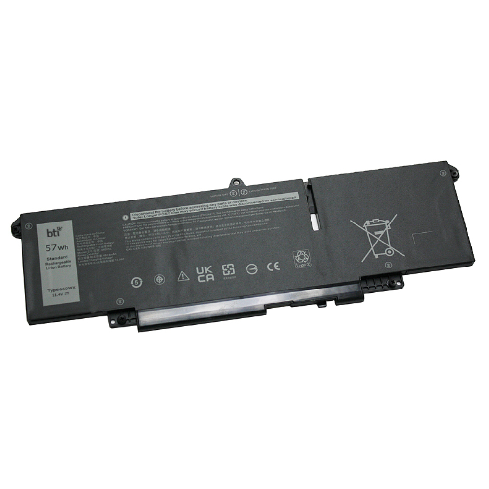 BTI 3C BATT LATITUDE 7340 7640 .