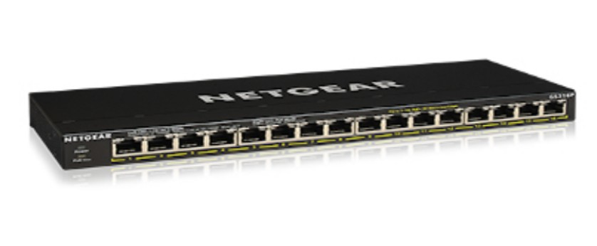 16-PORT GB POE+ UNMGD SWITCH FLEXPOE