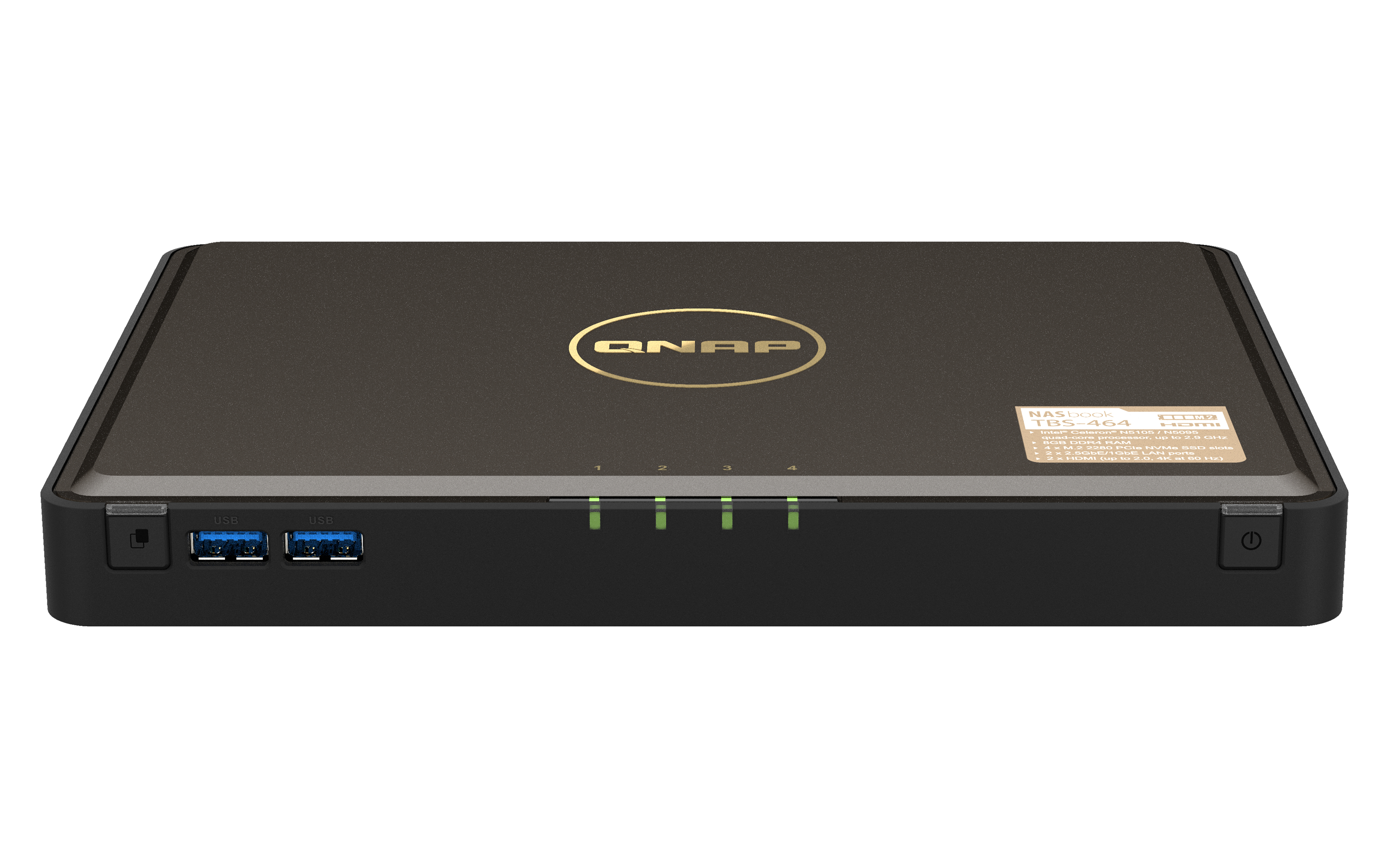 QNAP TBS-464-8G NASbook - NAS-Server