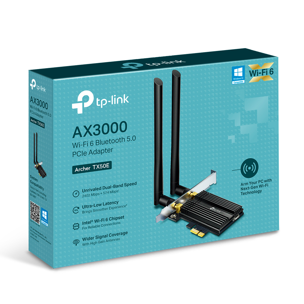 Archer TX50E, WLAN-Adapter