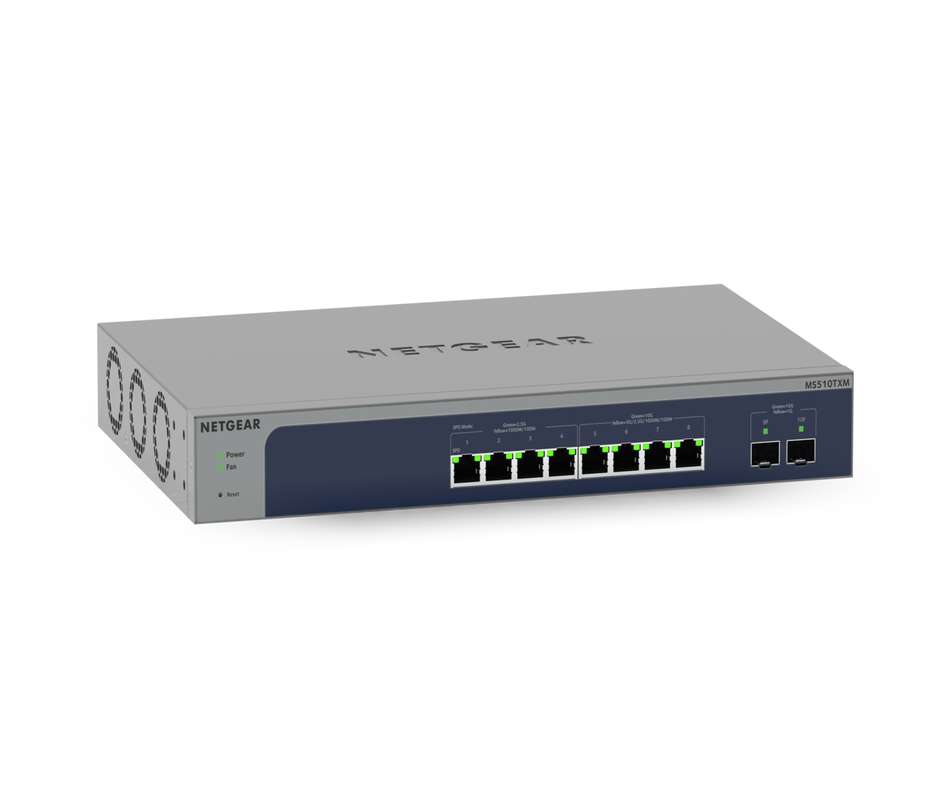 MS510TXM 8-PORT SWITCH + 2XSFP+ MULTI-GIGABIT/10G SMART MANAGED