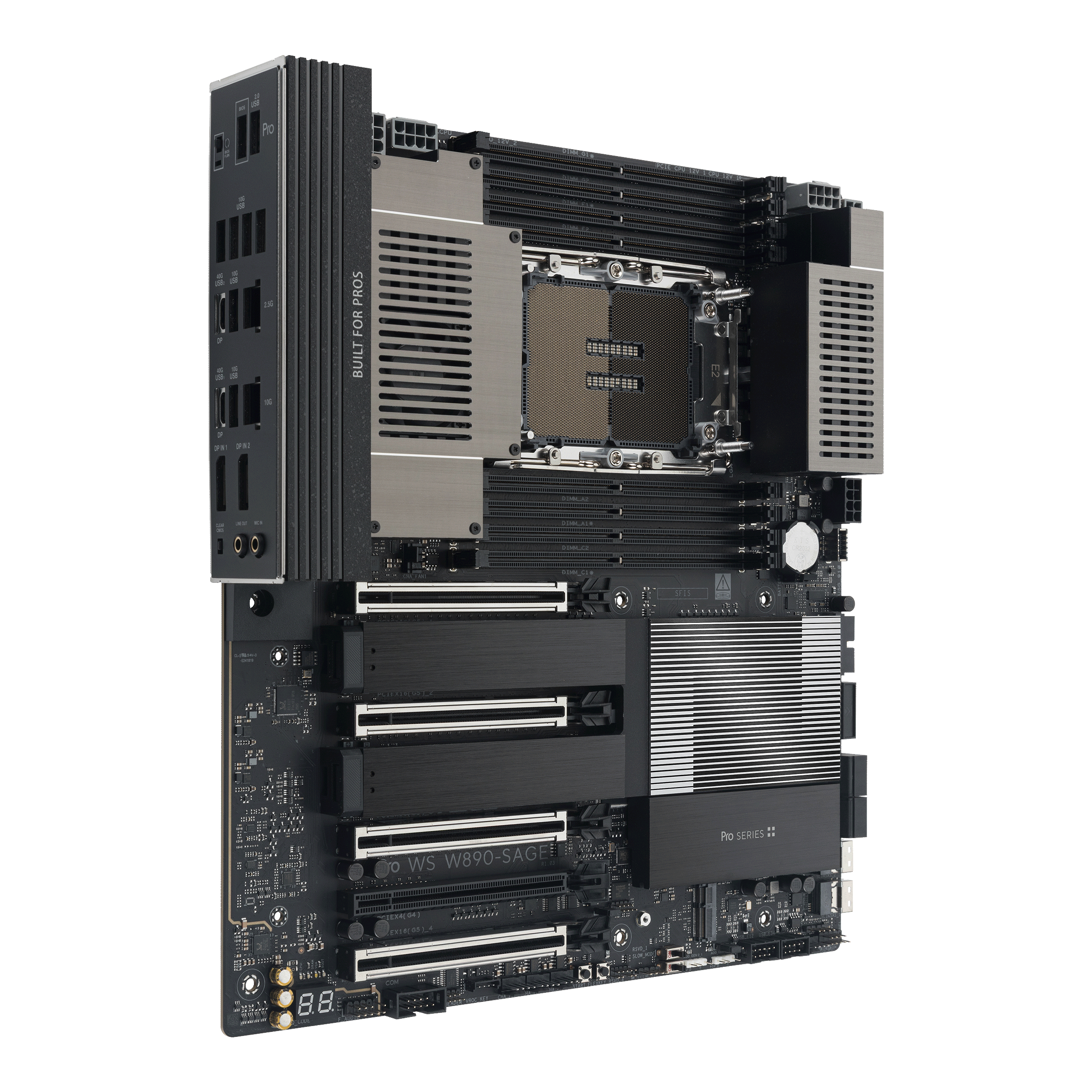 ASUS PRO WS W890E-SAGE (INTEL,4710,DDR5,EBB)