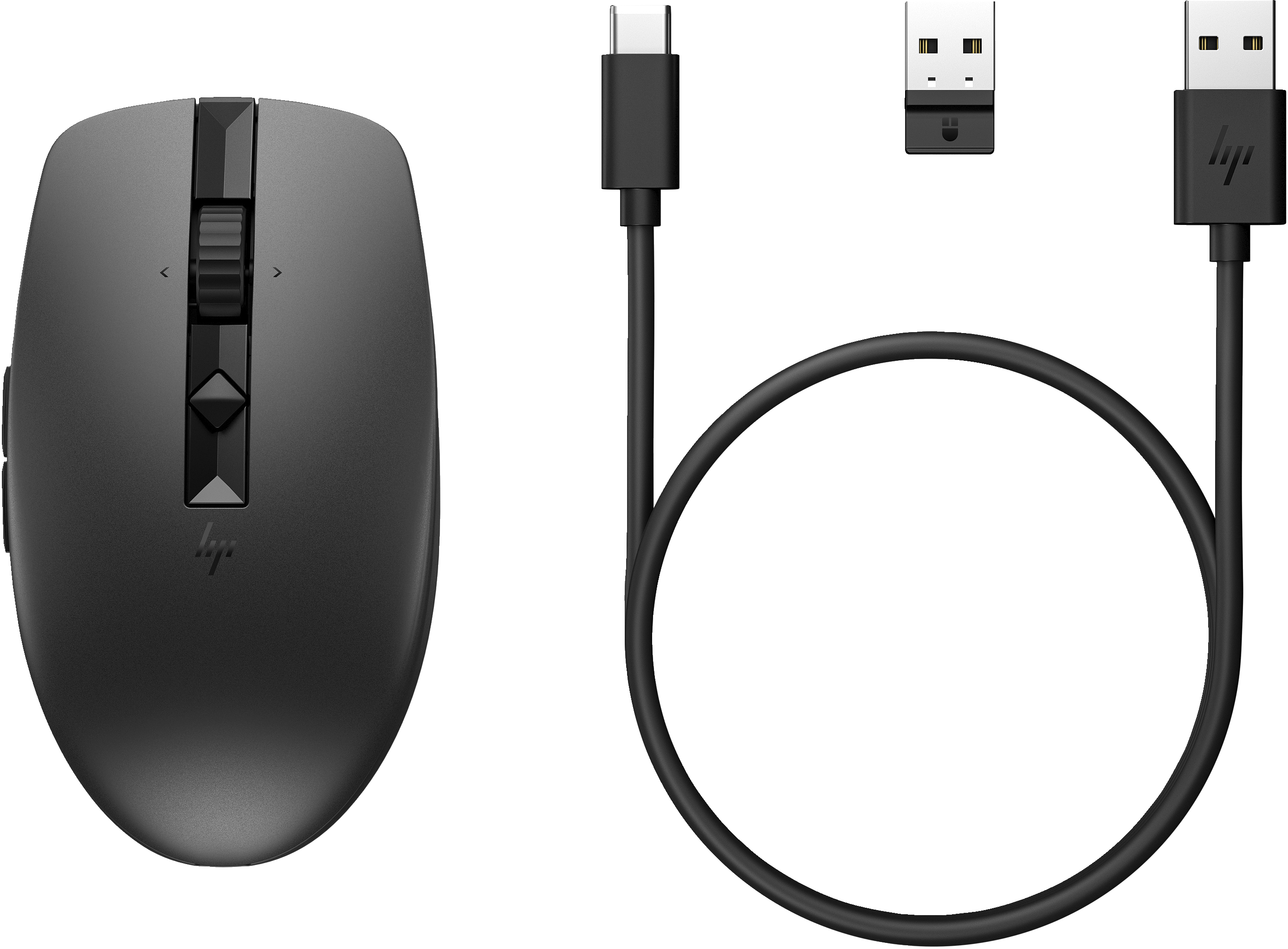 HP 710 Rechargeable Silent Mouse Graphite Euro (P)