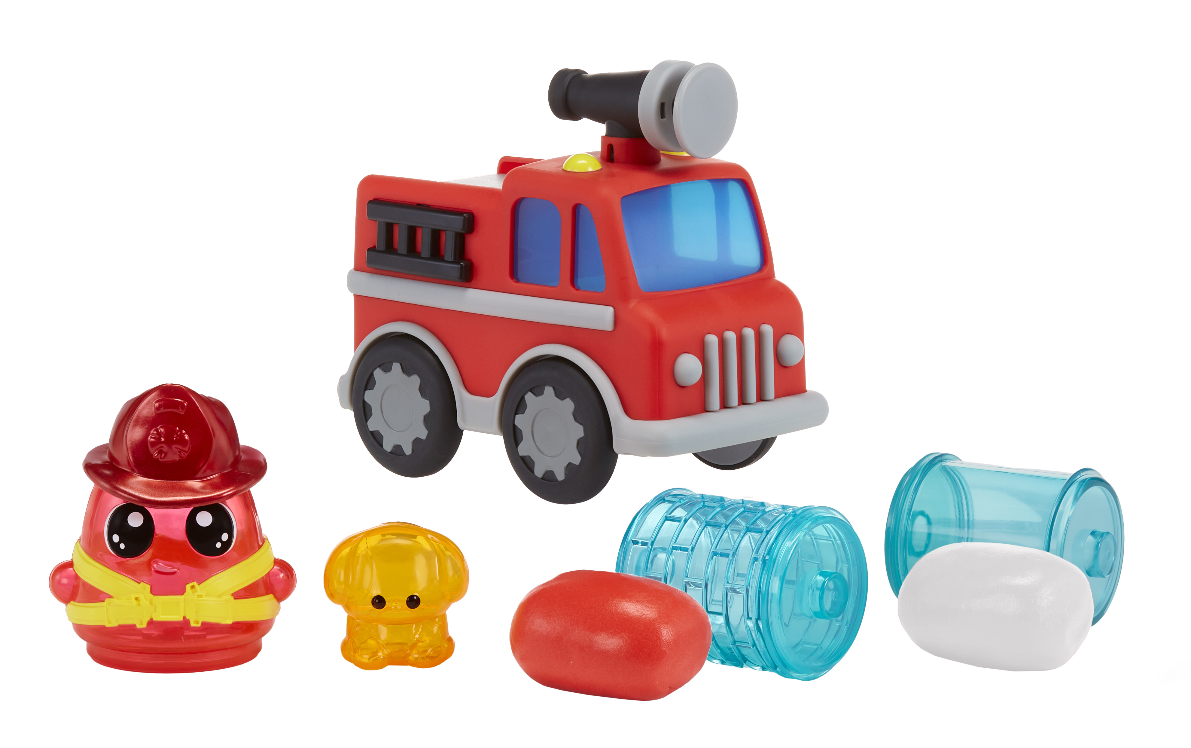 DohKins Firetruck & Firefighter, Kneten