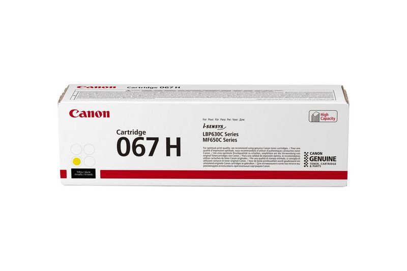 Toner Canon 067H Y yellow 2350 Seiten