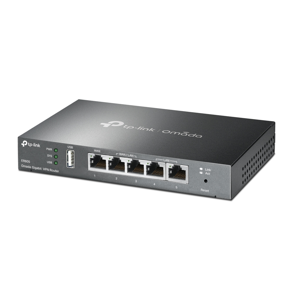 TP-Link Omada WL-Router ER605 Gigabit Multi-WAN Router