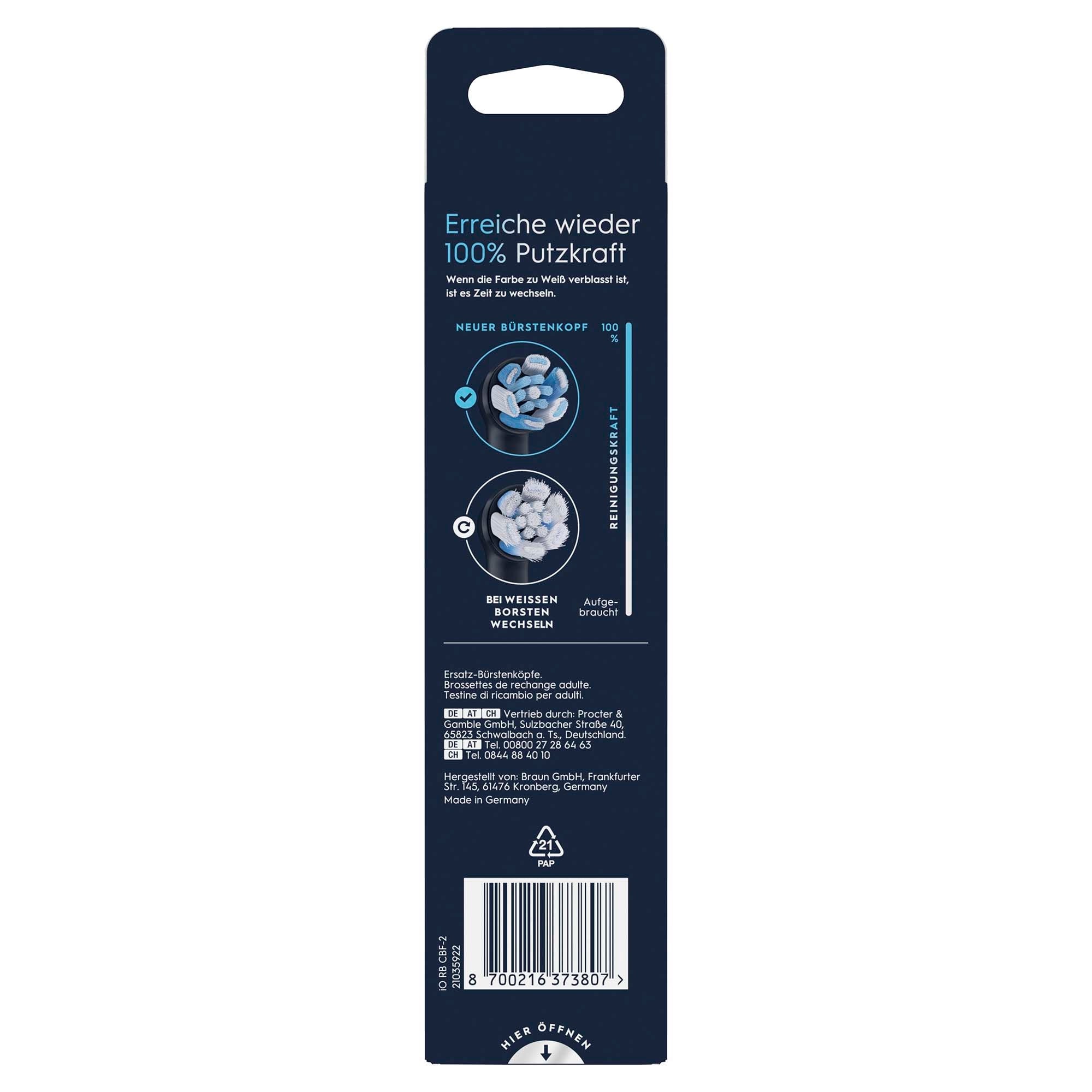 Braun Oral-B iO Ultimative Reinigung - Zahnbürstenaufsätze 2 St.