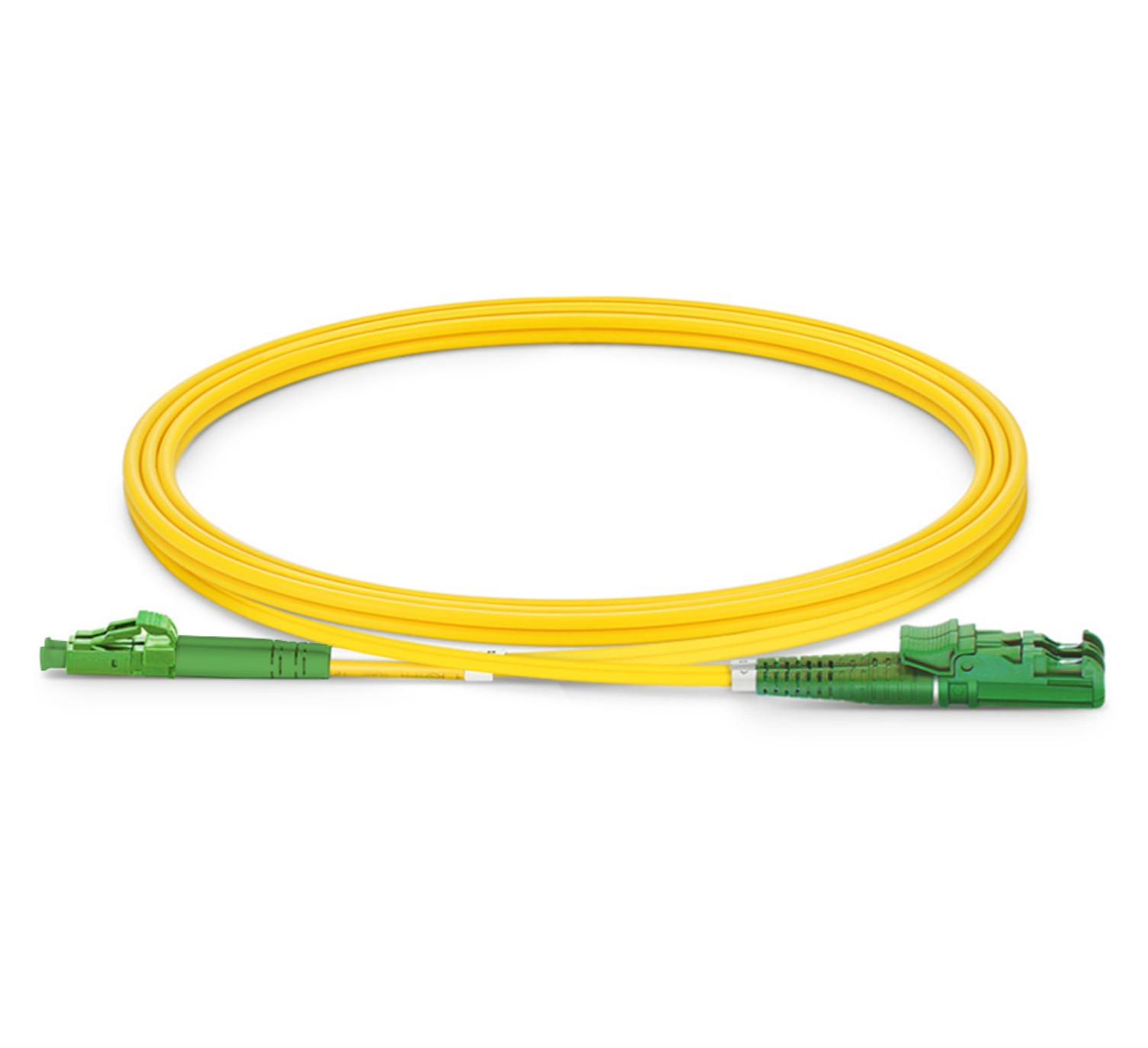 Equip Patchkabel E2000/APC->LC/APC 7.00m SM Duplex OS2 gelb