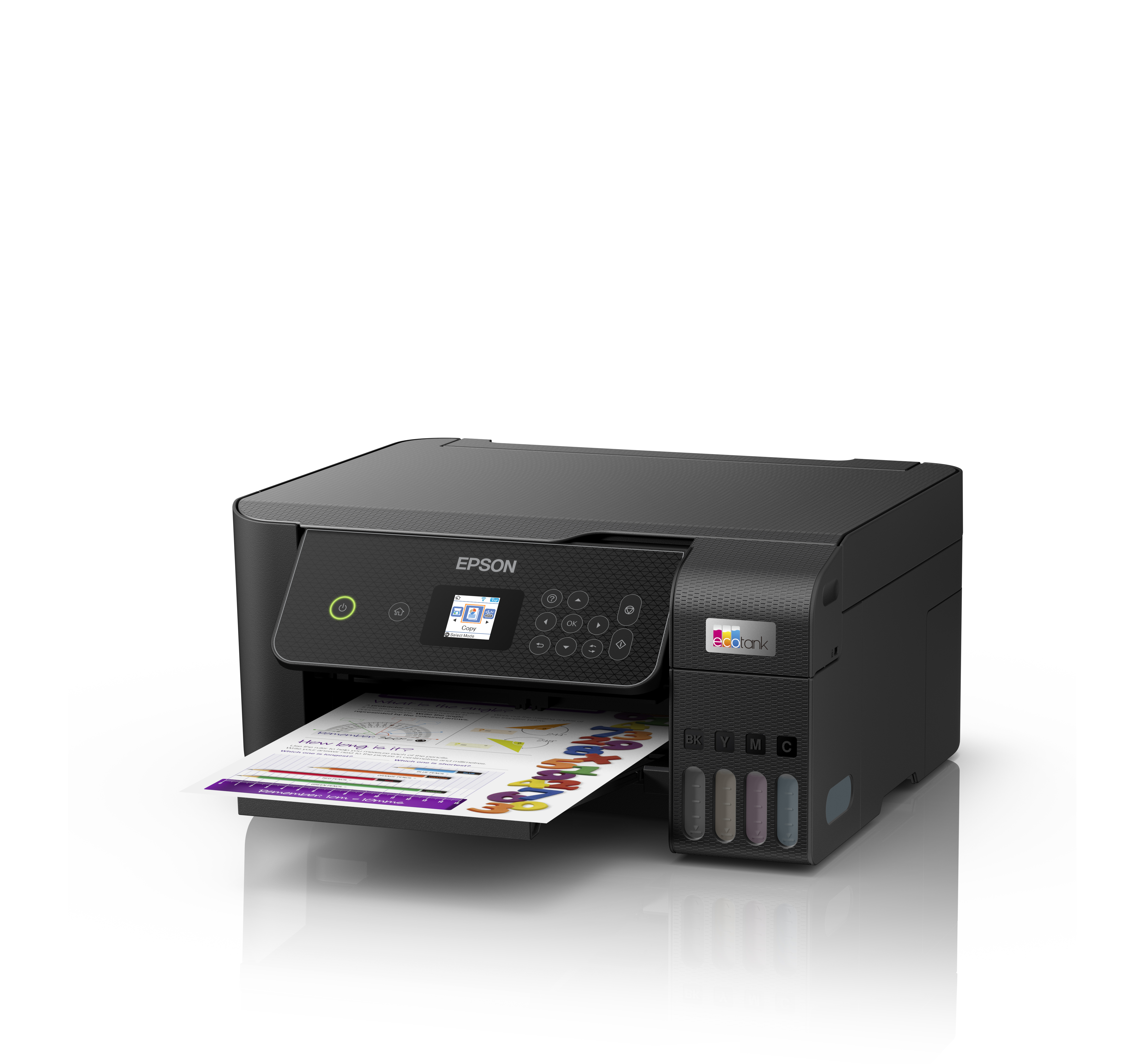 EPSON EcoTank ET-2870 3 in 1 Tintenstrahl-Multifunktionsdrucker schwarz