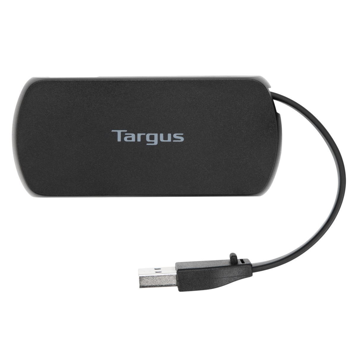 4 PORT USB 2.0 HUB BLACK .