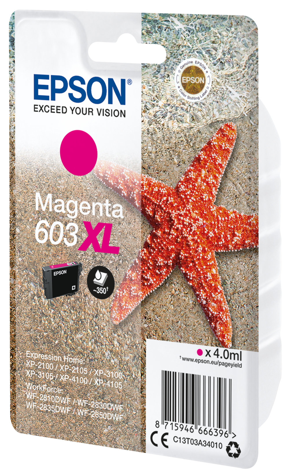EPSON 603XL/T03A3 (Seestern) magenta Druckerpatrone