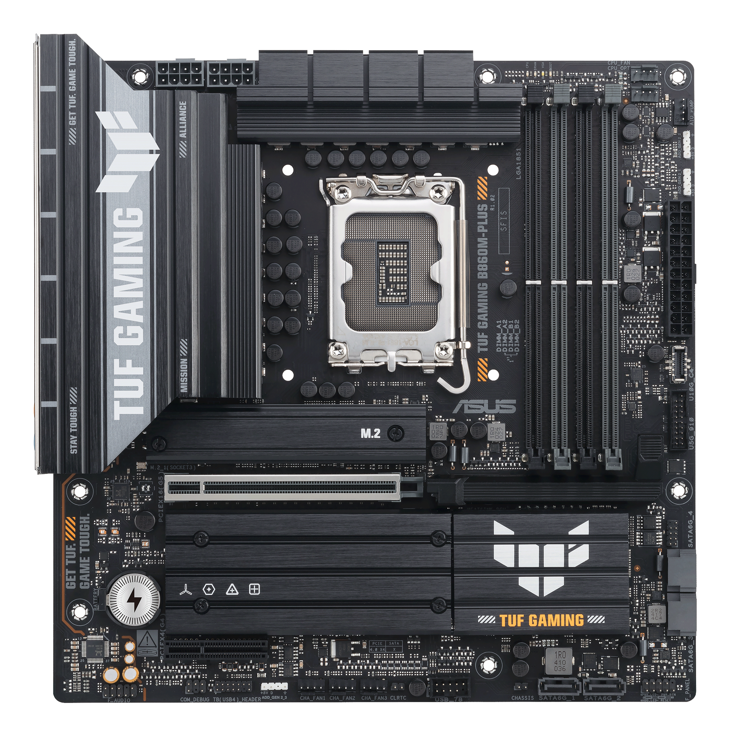 ASUS TUF GAMING B860M-PLUS (INTEL,1851,DDR5,mATX)