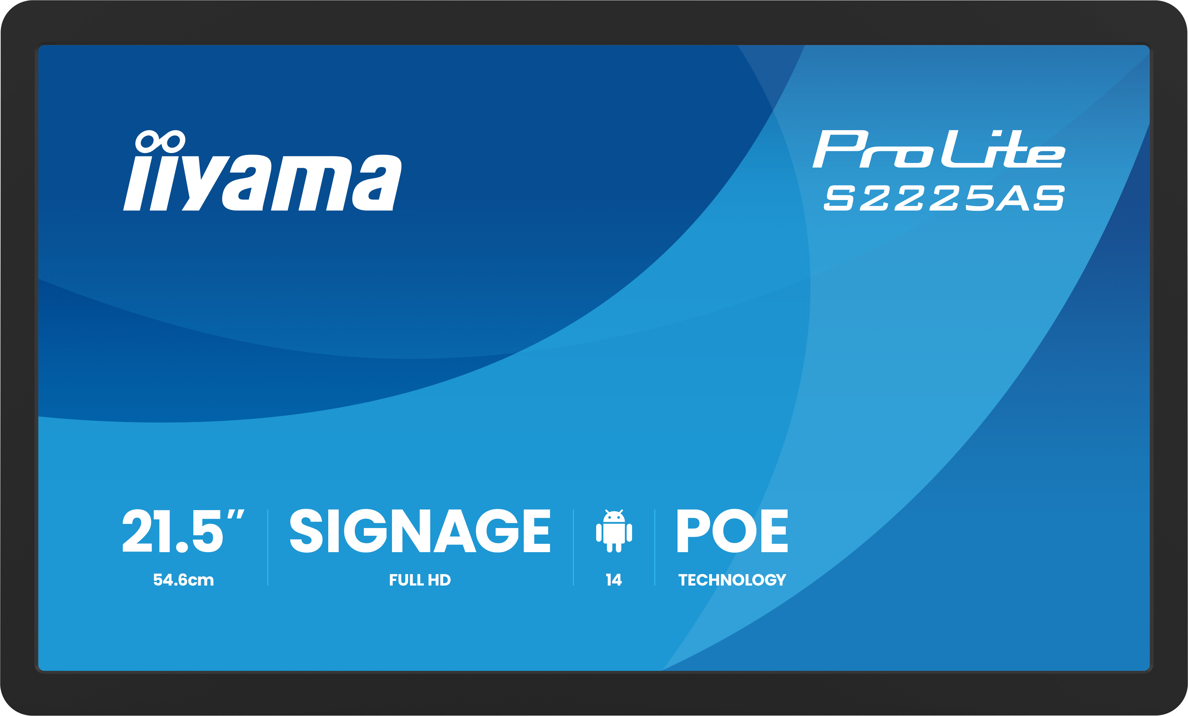 IIYAMA 54,6m (21,5) S2225AS-B1P 16:9 USB-C IPS