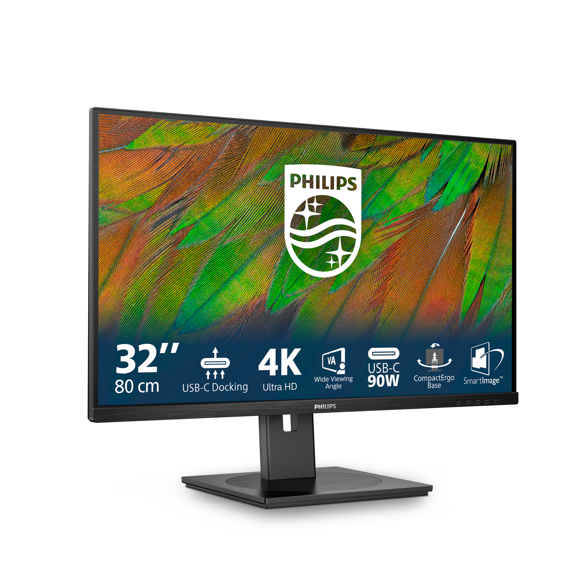 Philips 80,0cm (31,5) 32B1U3900 16:09 HDMI+DP+USB-C black