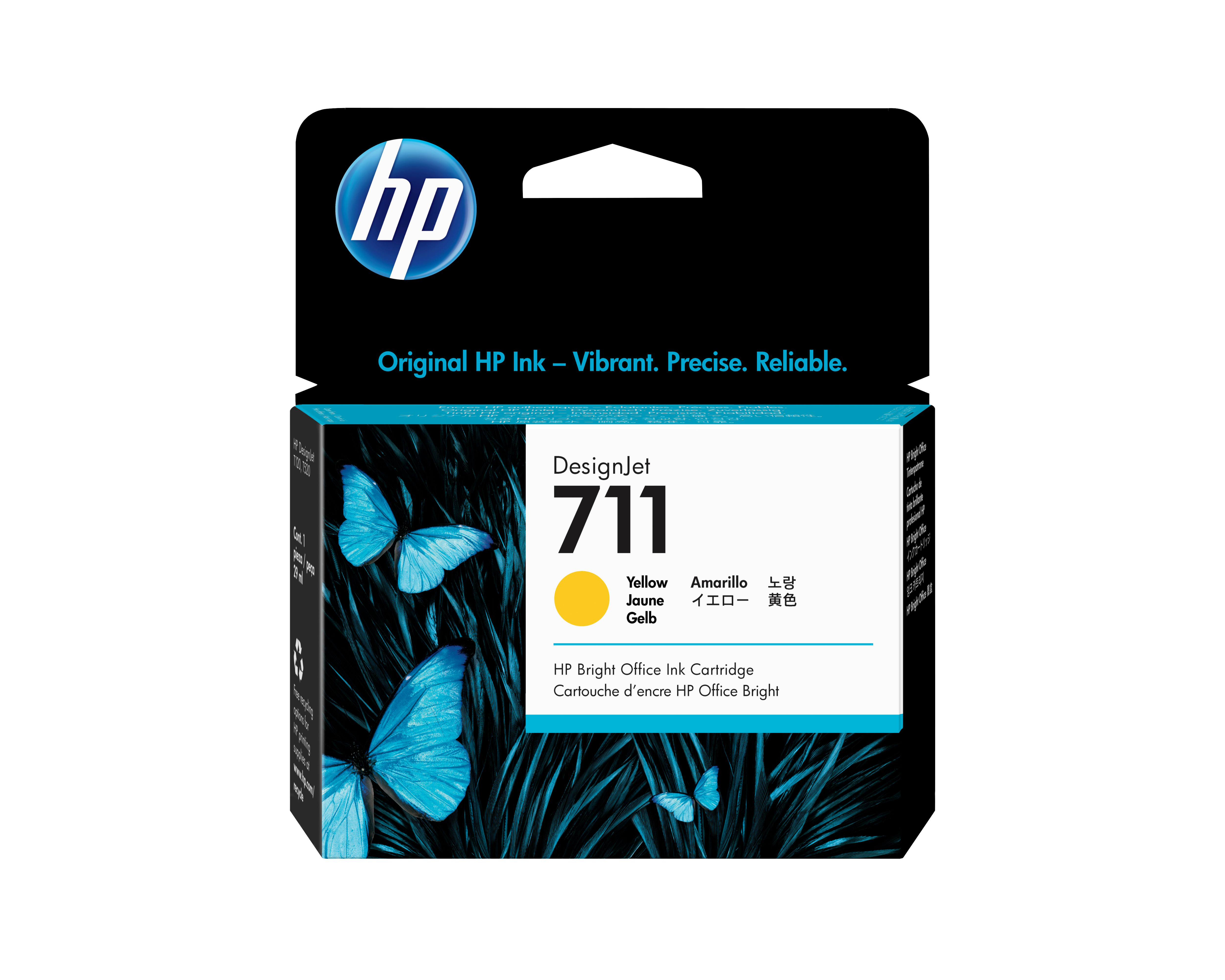HP 711 Gelb Tintenpatrone