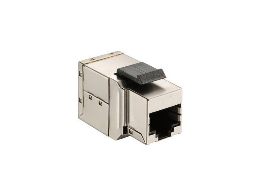 Equip Keystone-Koppler geschirmt Cat6 2xRJ45 8Stk sil
