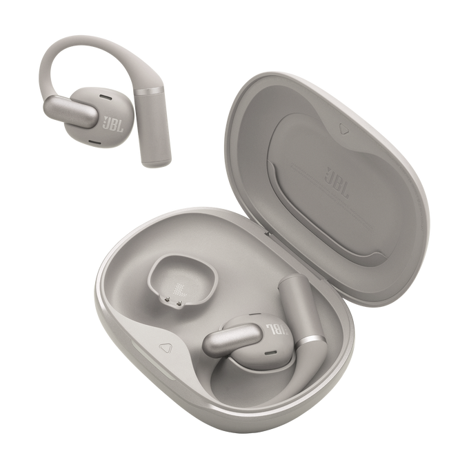 JBL Sense Pro TWS Open-Ear-Kopfhörer, Hi-Res, IP54, Grau