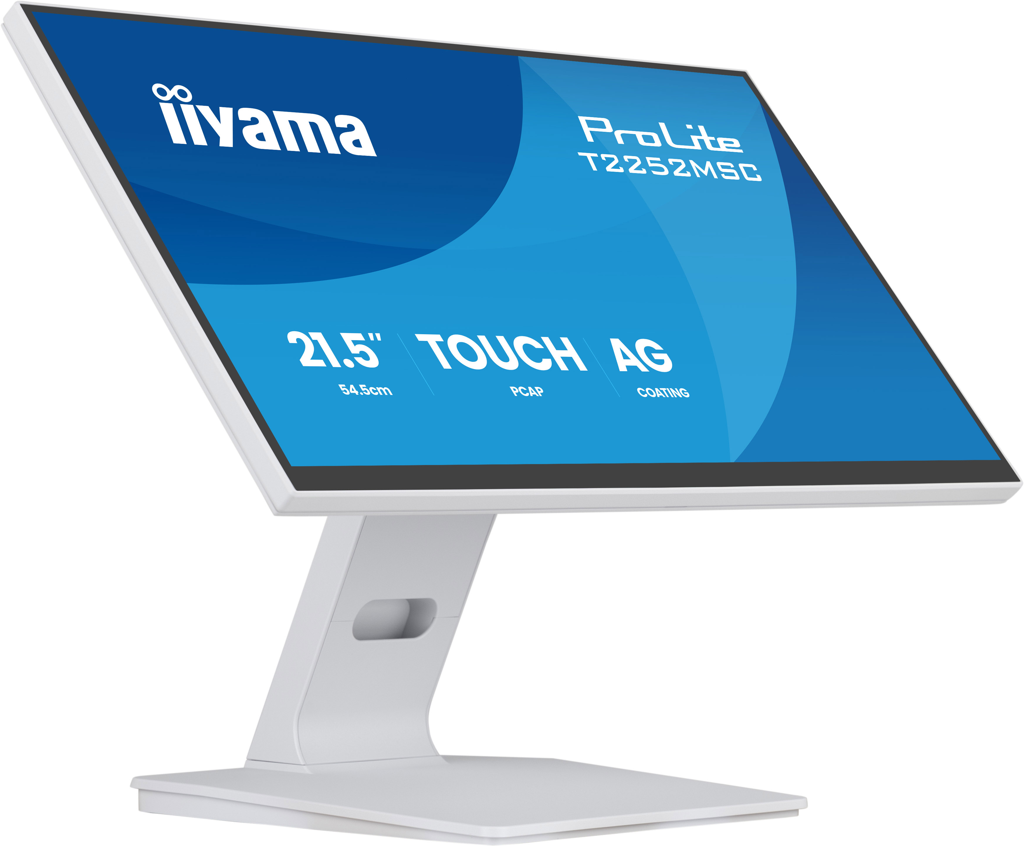 IIYAMA 54.5cm (21,5) T2252MSC-W2AG 16:9 Touch HDMI+DP+2xUSB