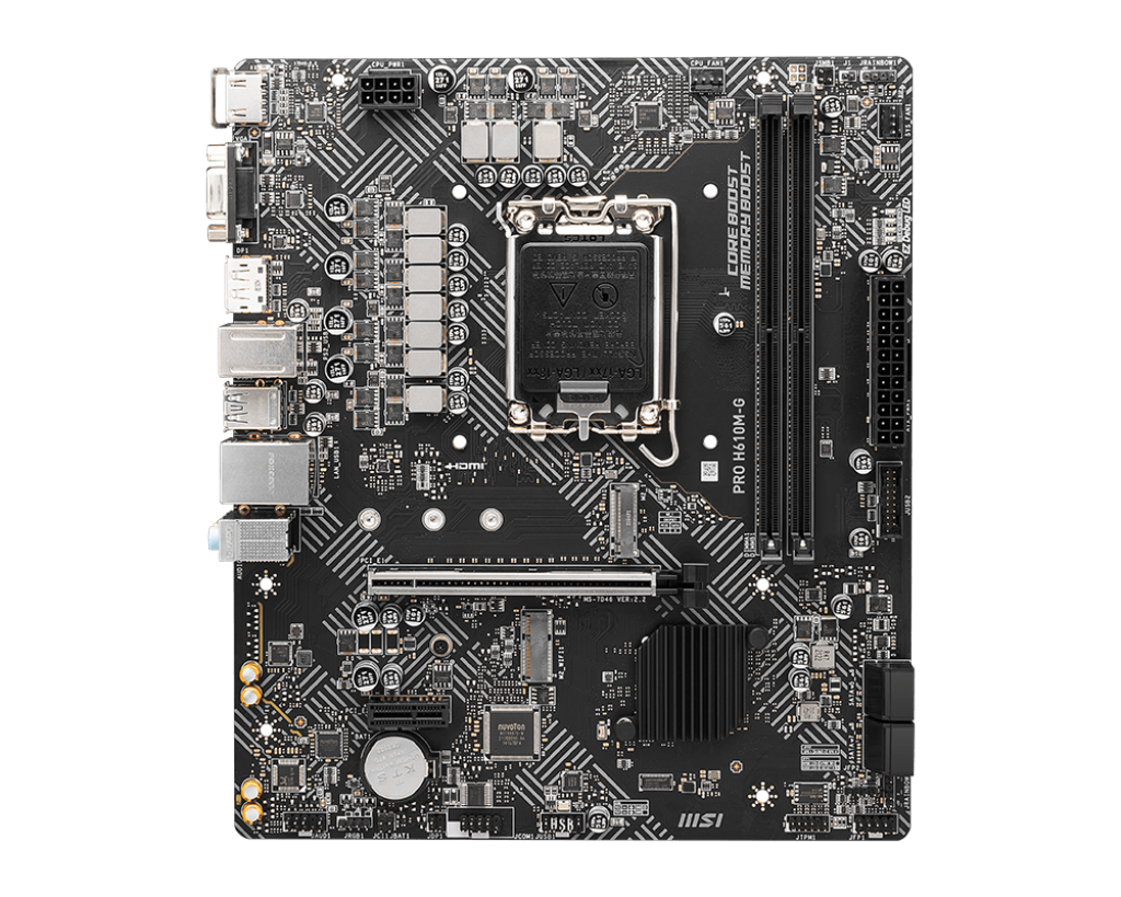 PRO H610M-G, Mainboard