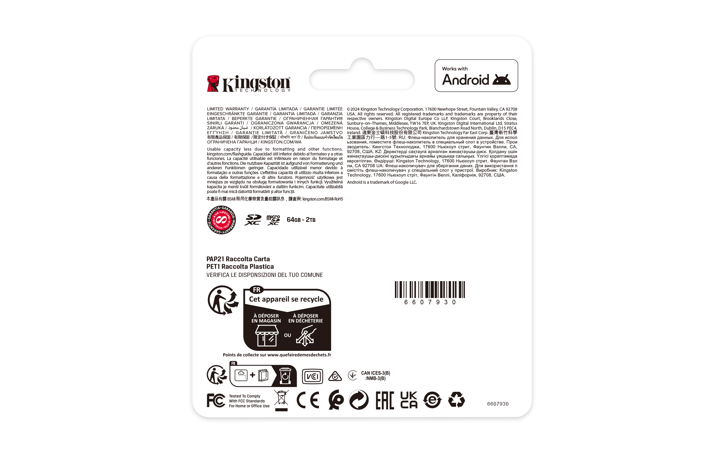 Canvas Select Plus 512 GB MicroSDXC, Speicherkarte
