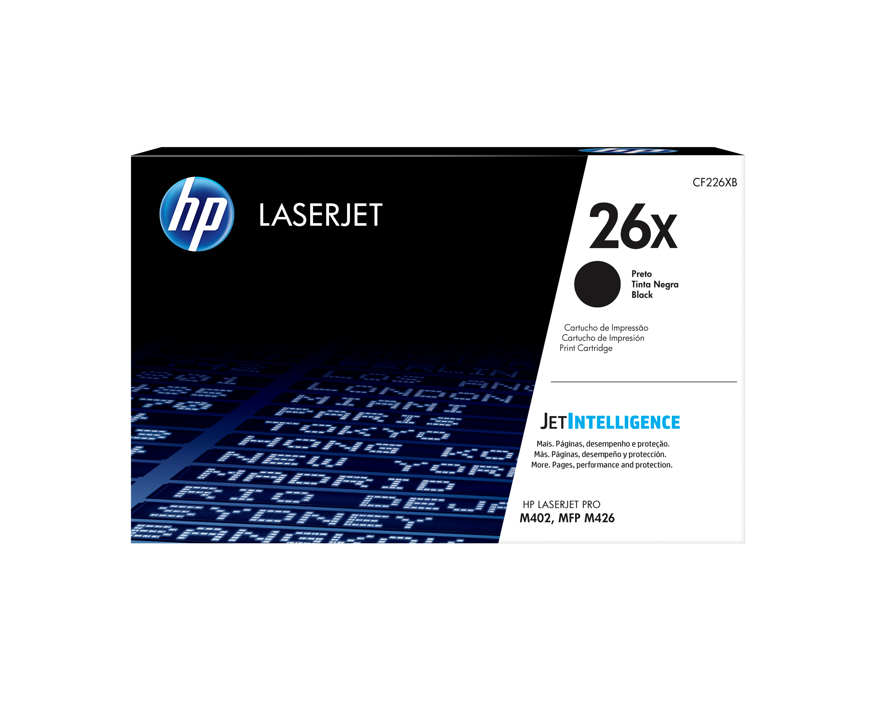 HP 26X Schwarz LaserJet Tonerpatrone