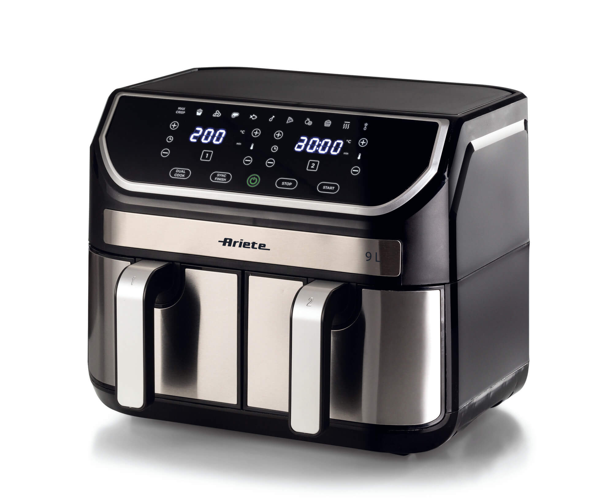 Heißluftfritteuse Dual Metal 9 L
