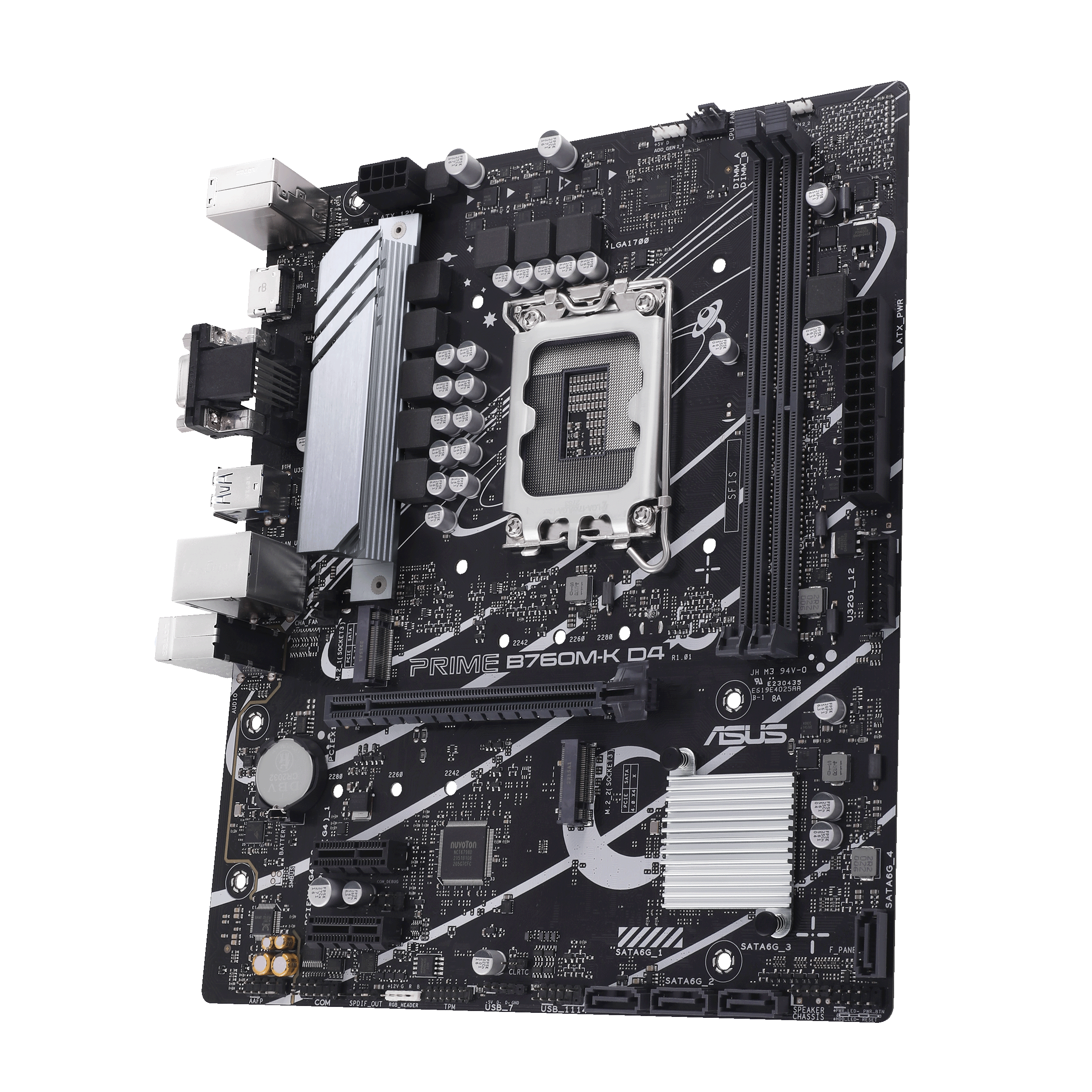 ASUS PRIME B760M-K D4 (INTEL,1700,DDR4,mATX)