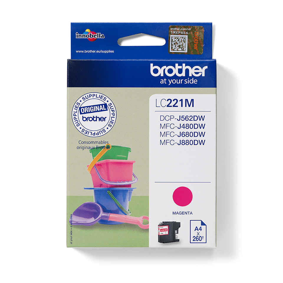 INK CARTRIDGE MAGENTA 260 PAGES FOR MFC-J880DW