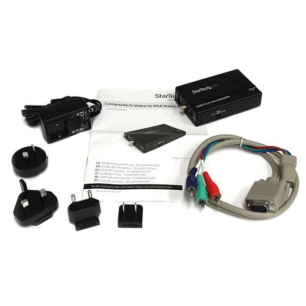 COMPOSITE S-VIDEO TO VGA .