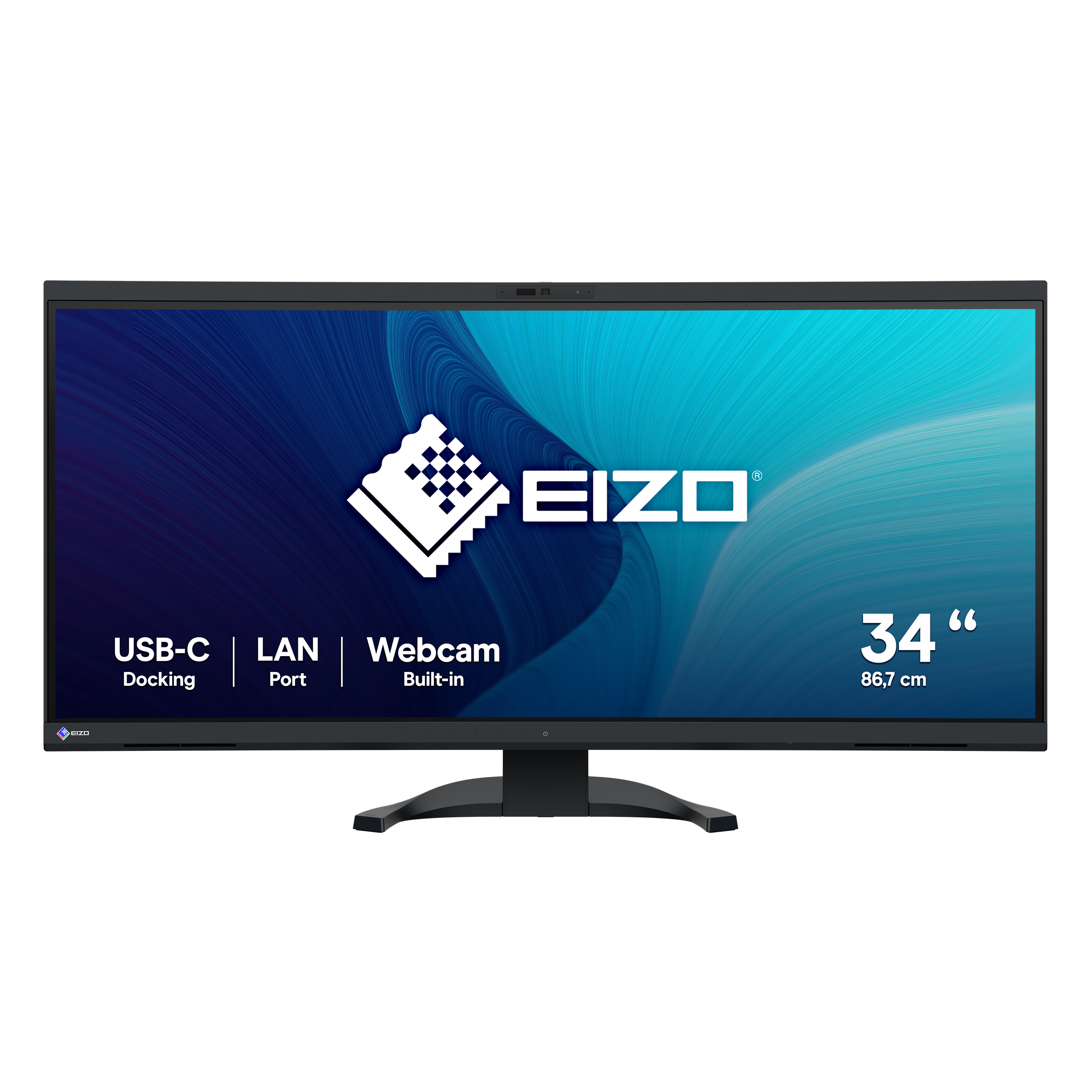 EIZO 86.7cm (34,1) EV3450XC-BK 21:9 4K 2xHDMI+DP+USB-C Curv