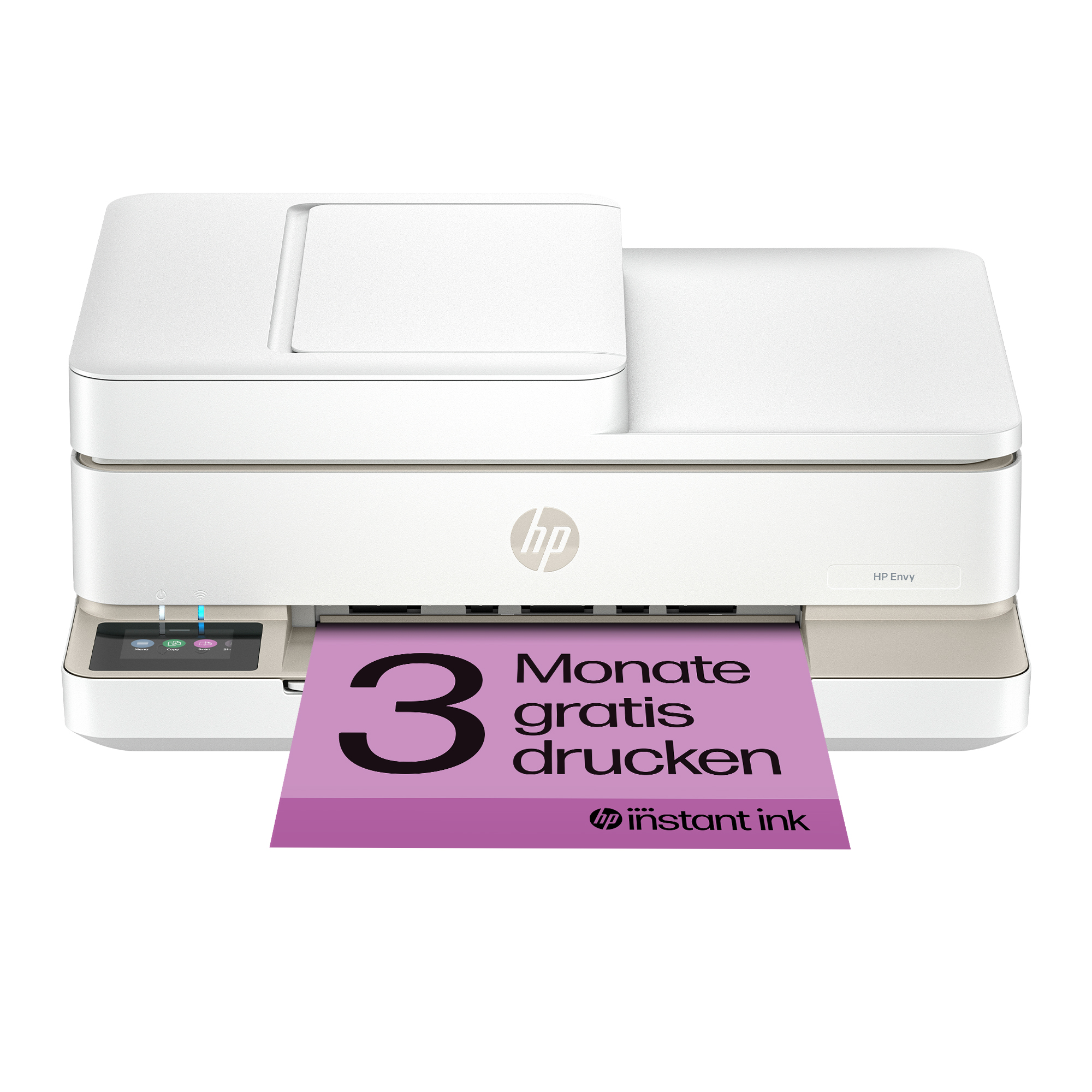 HP ENVY 6520e All-in-One 3 in 1 Tintenstrahl-Multifunktionsdrucker weiß, HP Instant Ink-fähig