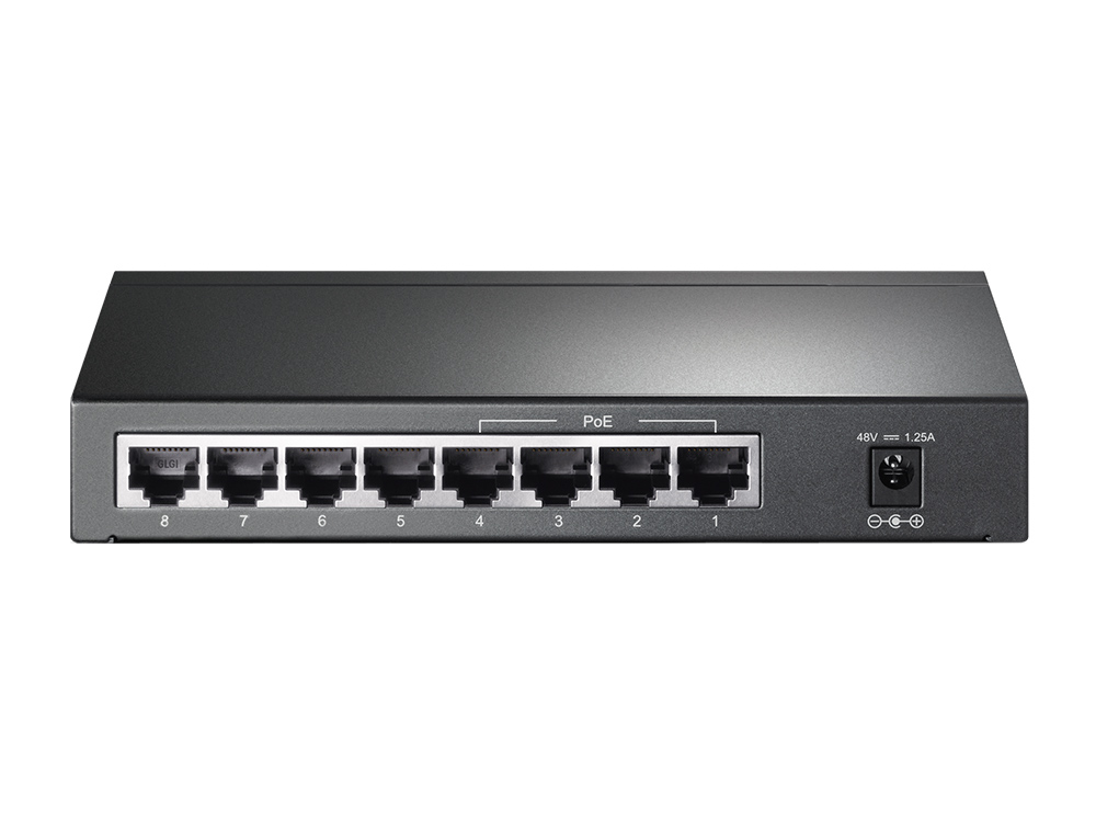 TP-Link Switcher Gigabit 8-port 10/100/1000M TL-SG1008P
