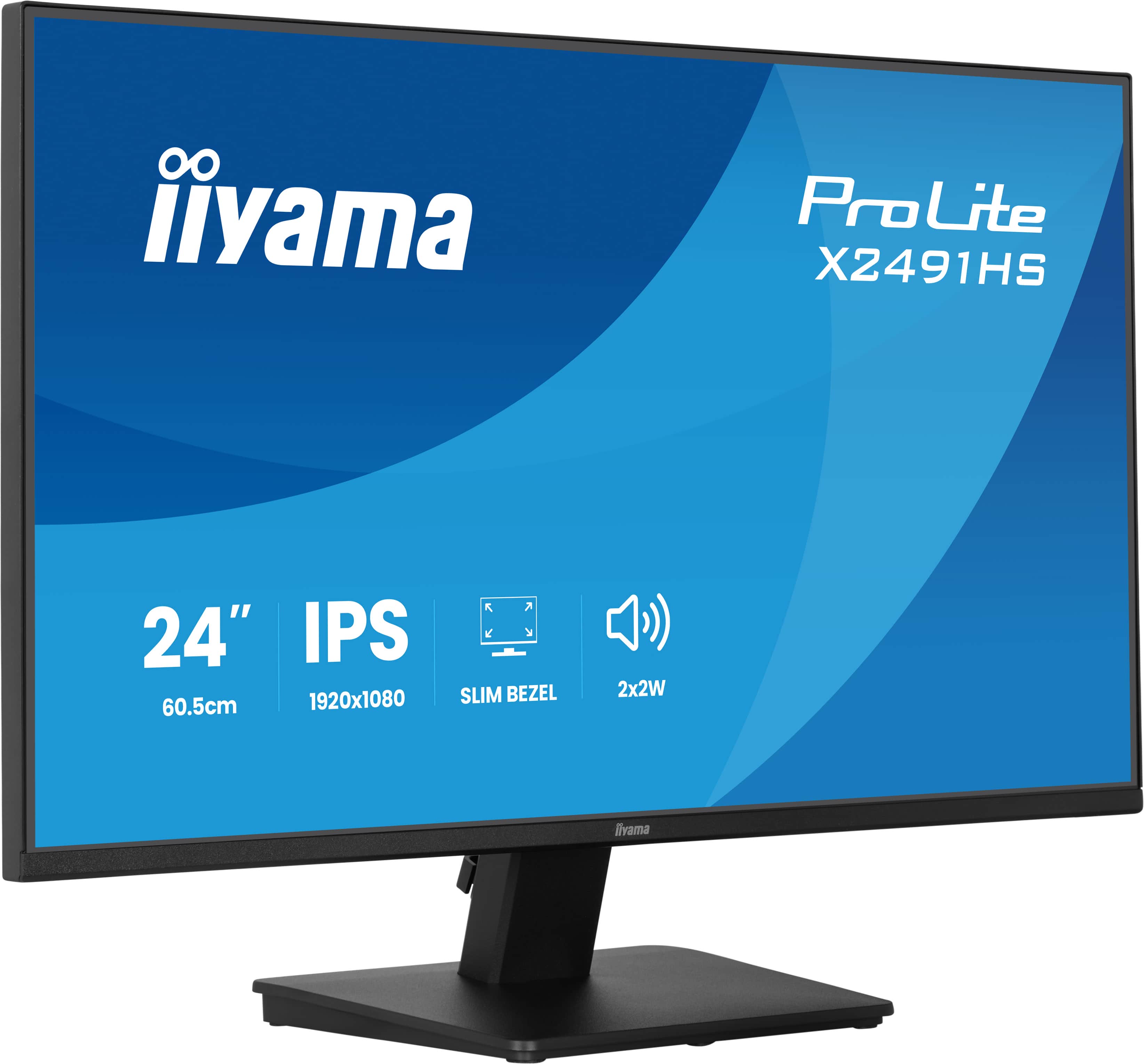IIYAMA 60,5cm (23,8) X2491HS-B1 16:9 HDMI+DP IPS Speaker