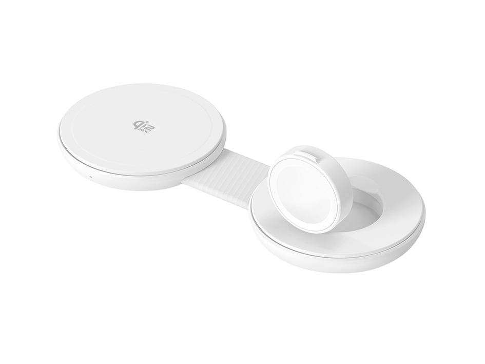 CONCEPTRONIC Faltb. Magnetisches Ladegerät Qi2 Wireless 25W