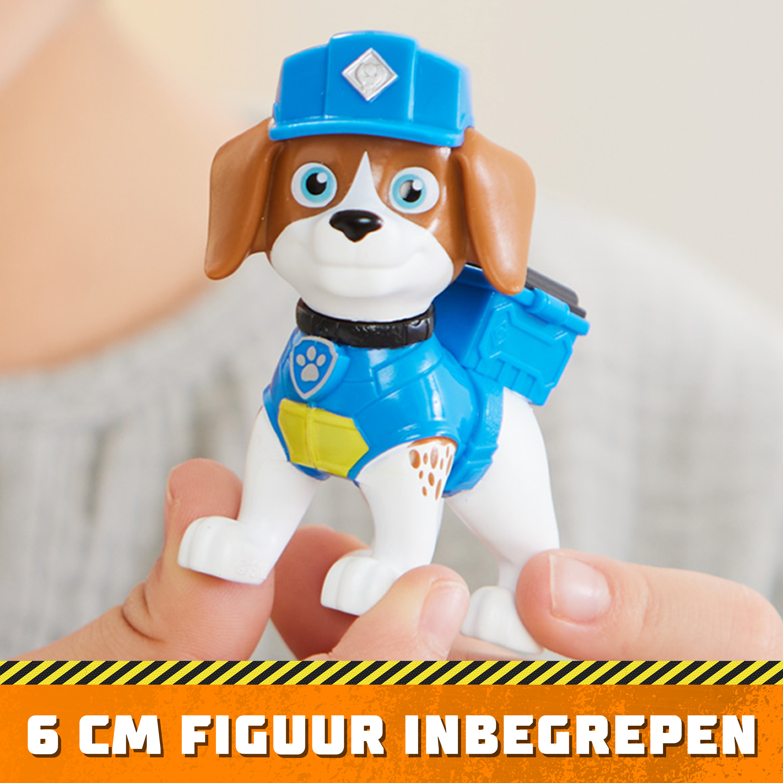 Rubble & Crew - Kipplaster-Baufahrzeug mit Wheeler-Figur, Spielfahrzeug