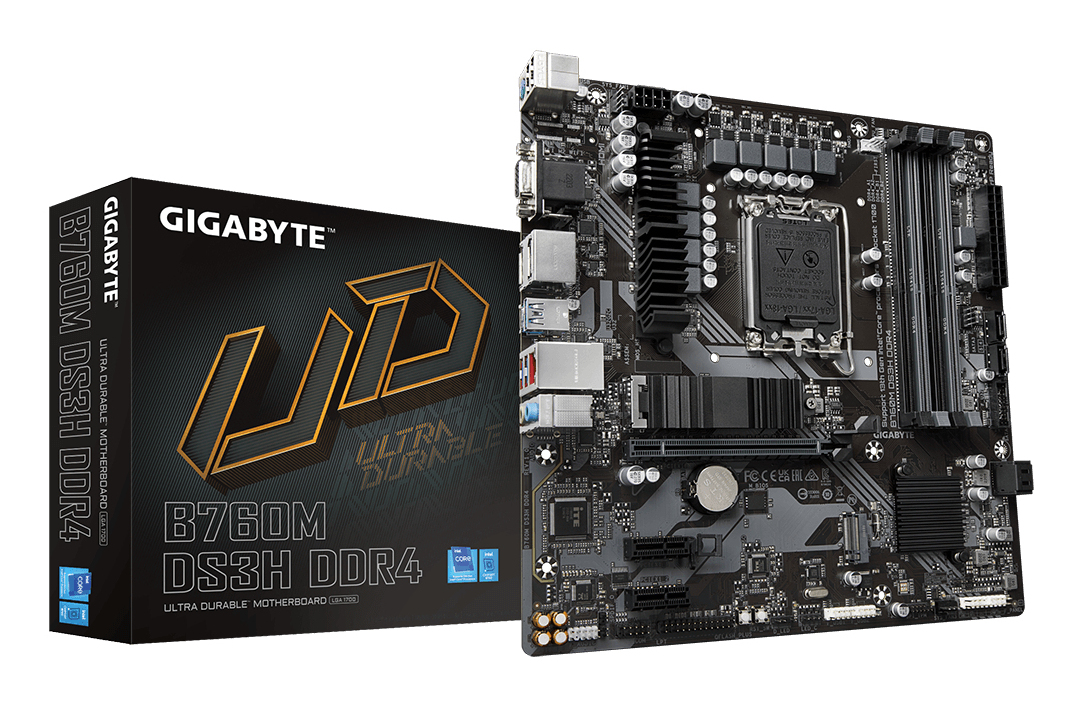 B760M DS3H DDR4, Mainboard