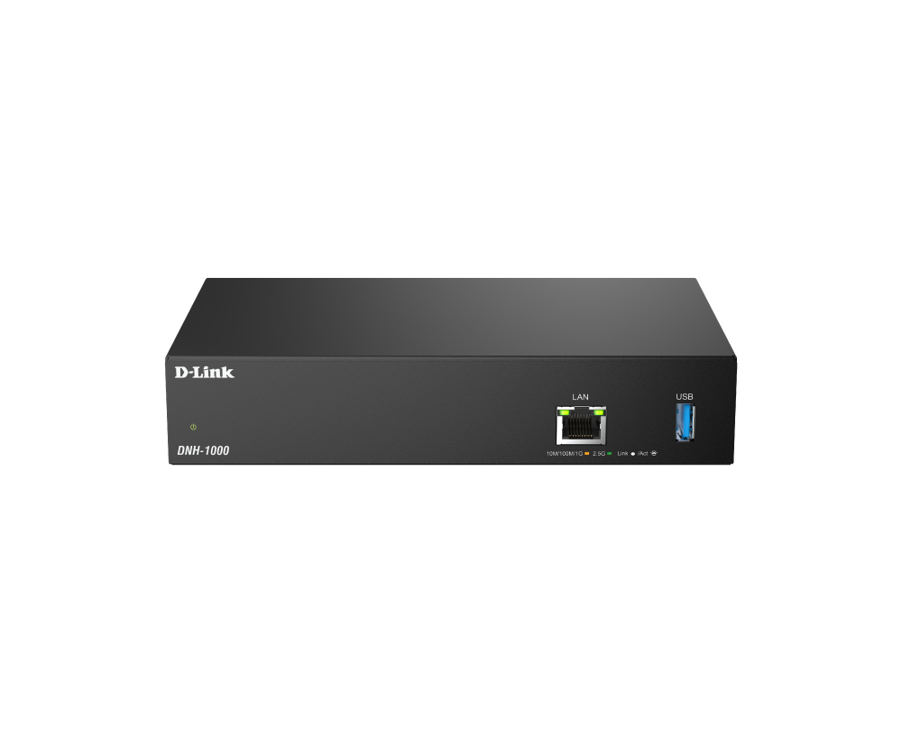 D-LINK DNH-1000 Nuclias Network Controller unterstützt bis zu 500 Geräte 1x 2.5G Ethernet 1x USB 3.0