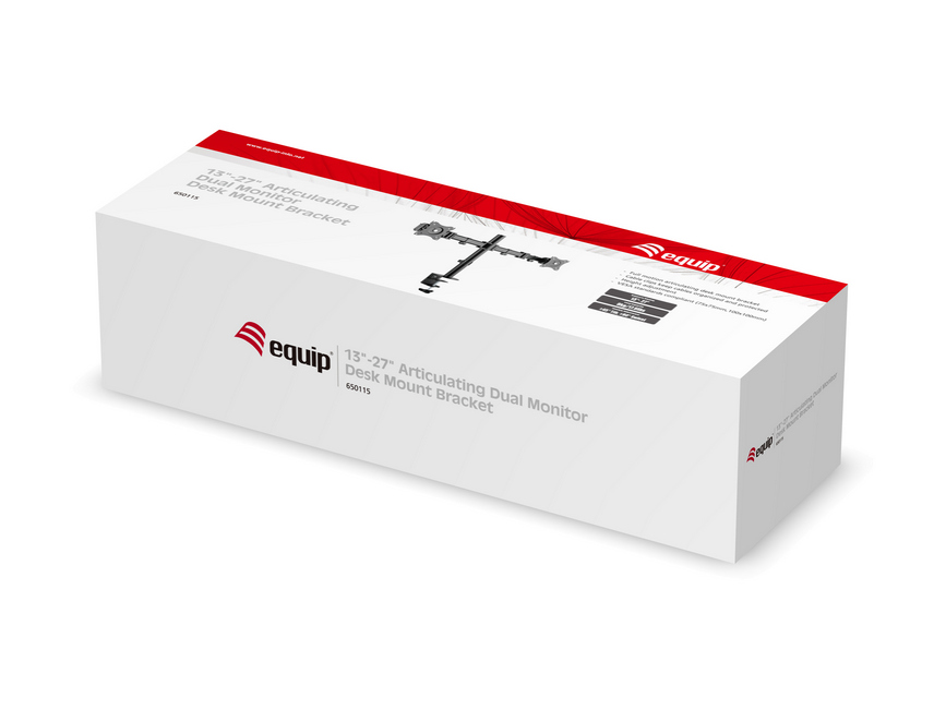 Equip Tischhalterung 13-27/2TFT 360° H.verst. 8Kg schwarz retail
