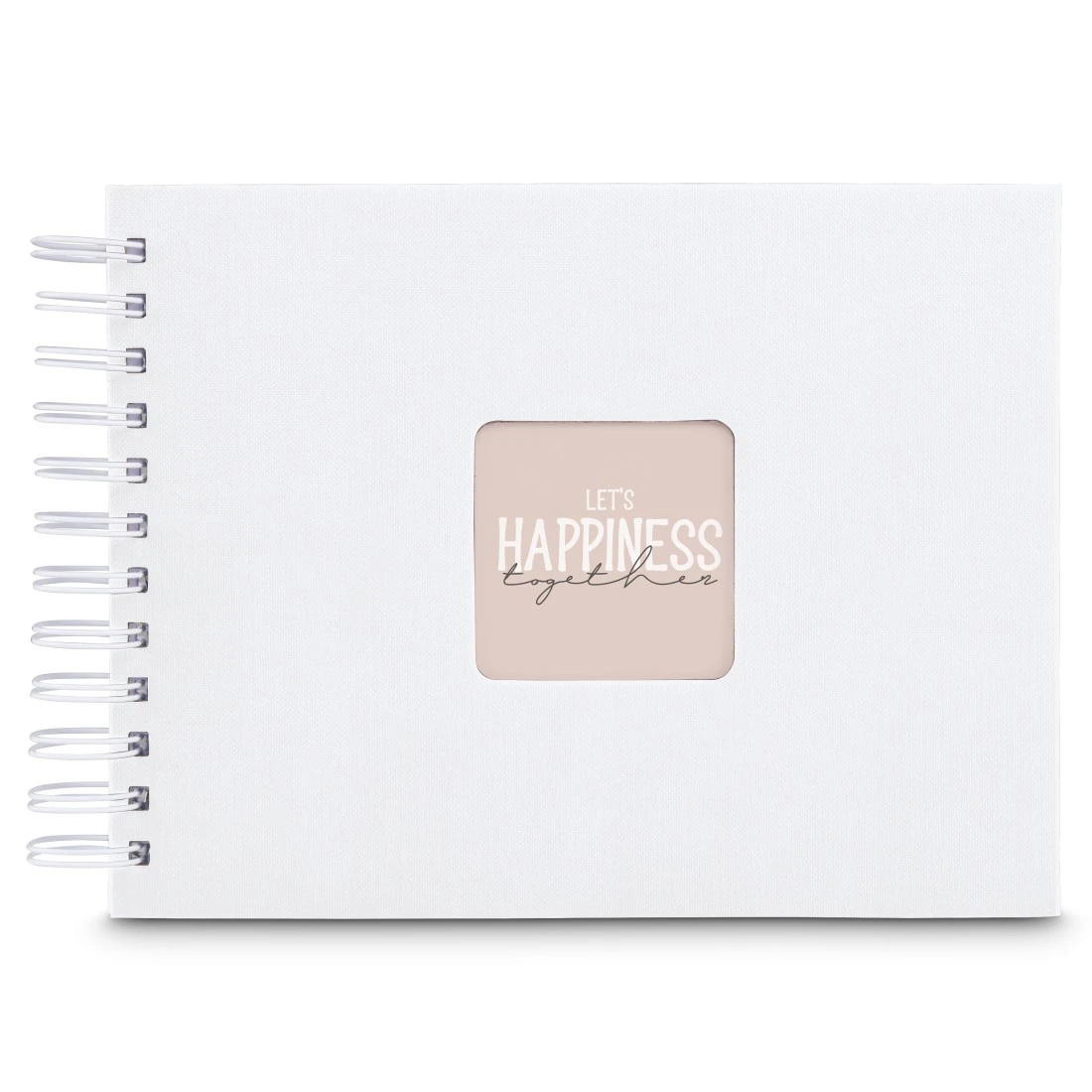 hama Fotoalbum Fine Art neutral 24,0 x 17,0 cm, 50 weiße Seiten