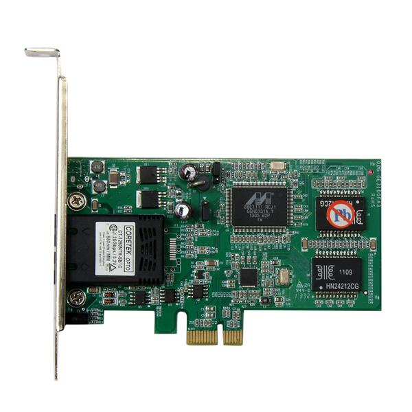 STARTECH.COM LWL / Glasfaser PCI Express Gigabit Netzwerkkarte - SC Fibre Channel Multimode NIC - 550m - PCIe GbE Fiber Network Card