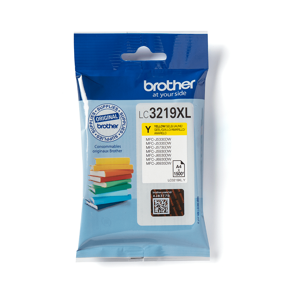 LC-3219XLY INKCARTRIDGE YELLOW 1500 PAGES ISO STANDARD 24711