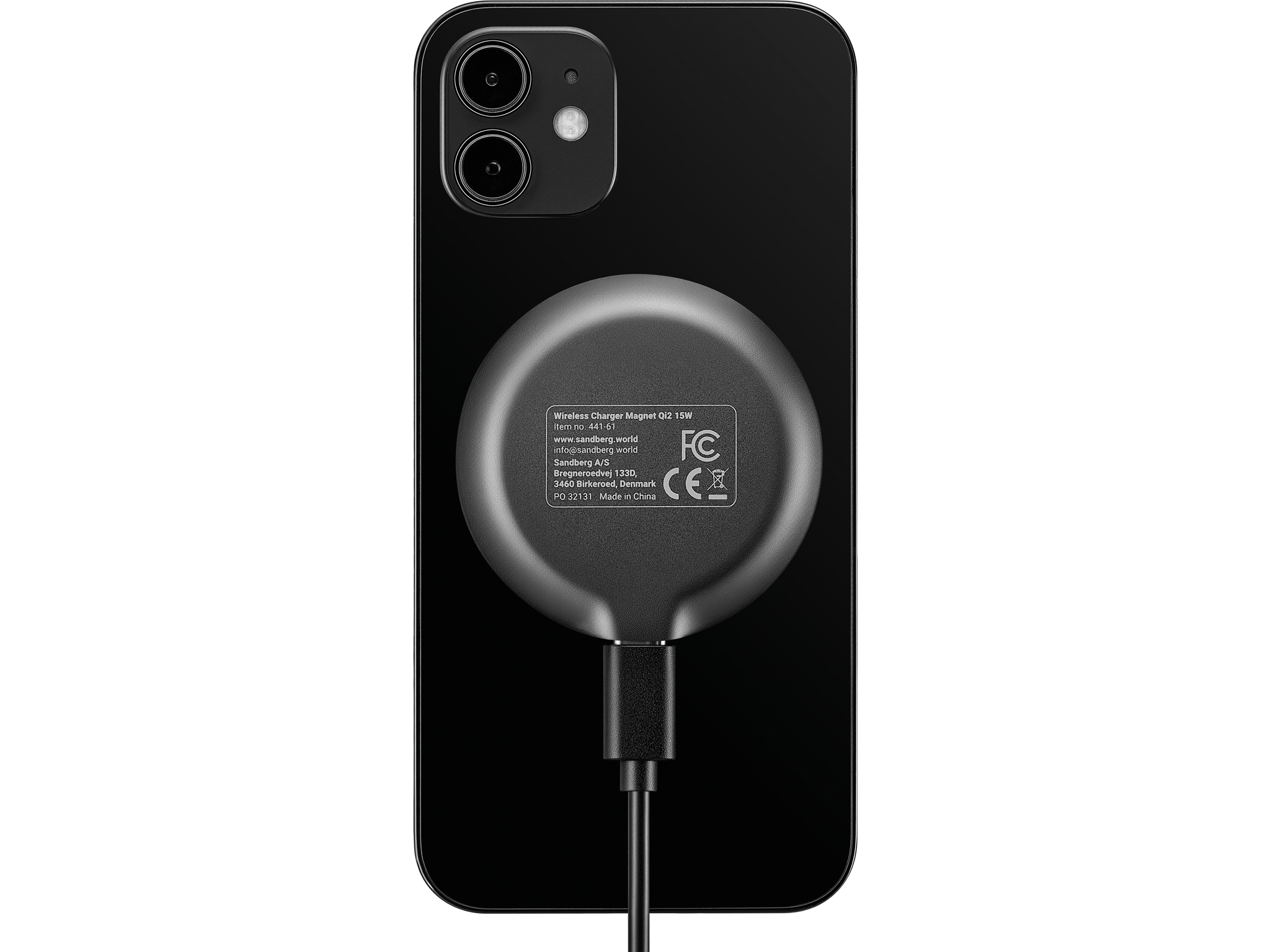 SANDBERG Wireless Charger Mag Qi2 15W