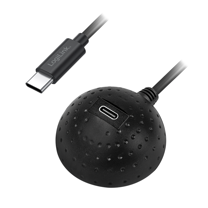 Logilink USB 3.2 Gen1 Typ-C Kabel, USB-C/M > USB-C/F 1,5m