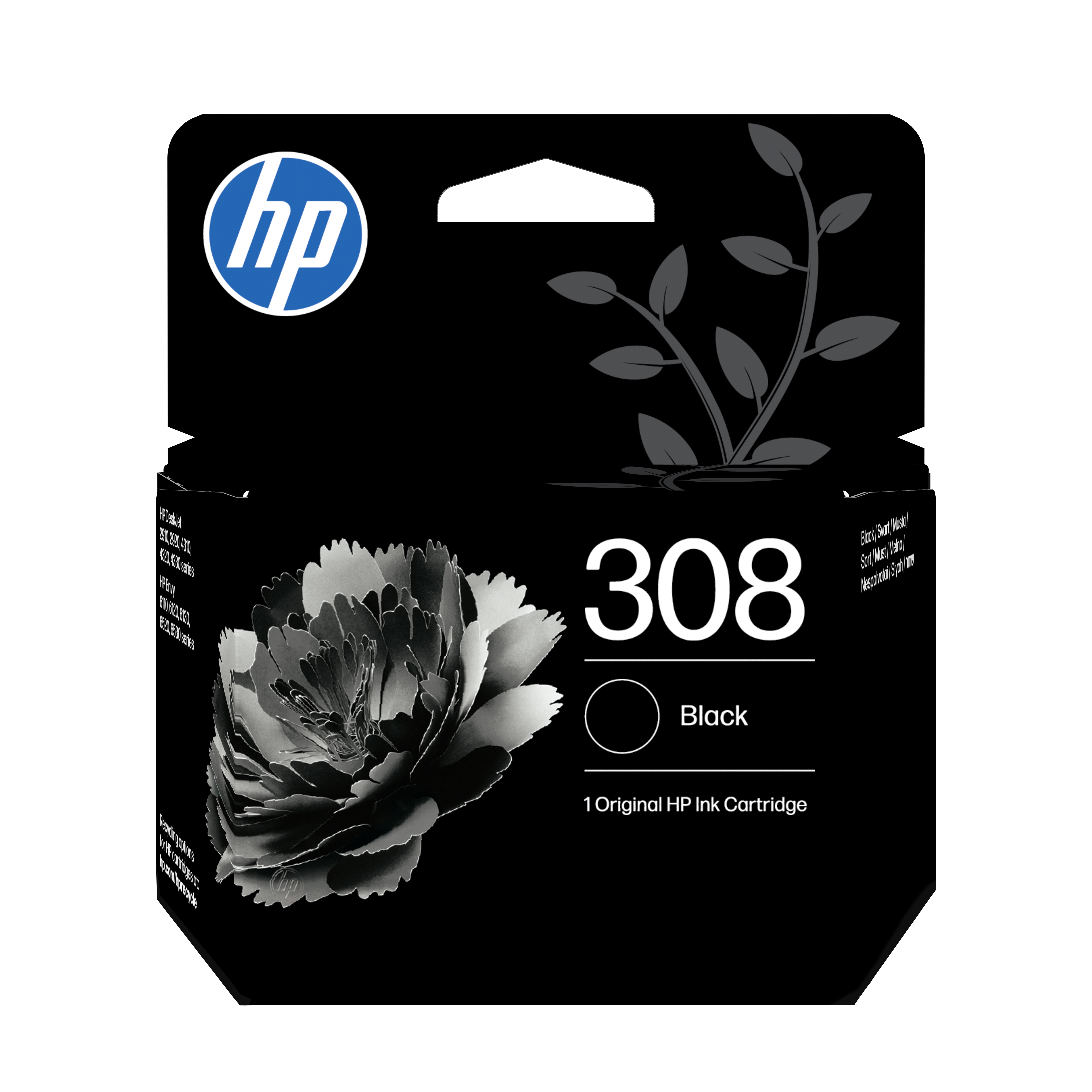 HP 308 Schwarz Tintenpatrone