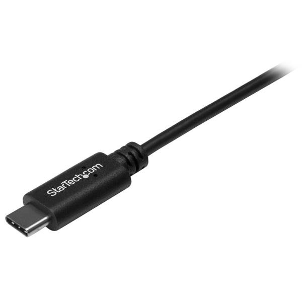 StarTech.com 4m USB-C auf USB-A Kabel USB 2.0 zertifiziert Schwarz