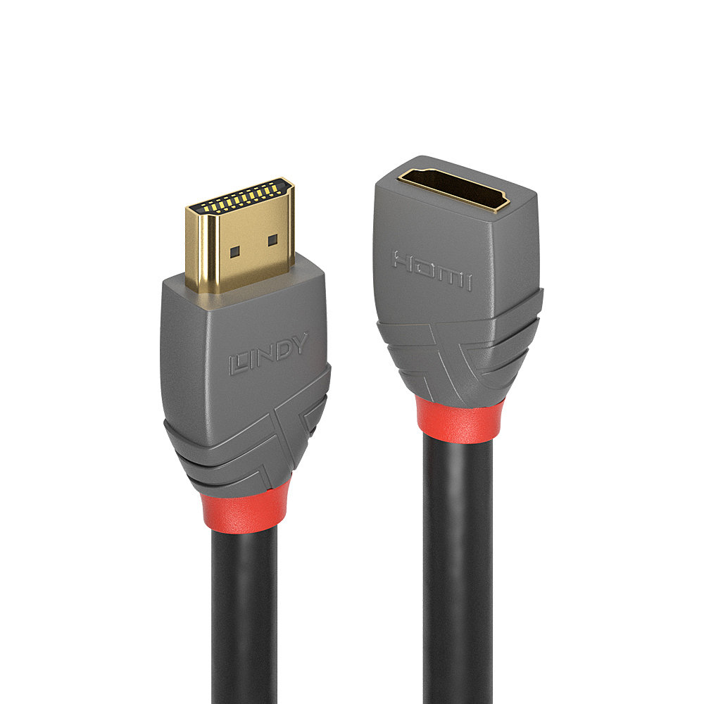 1M HDMI VERLNGERUNGSKABEL ANTHRA LINE