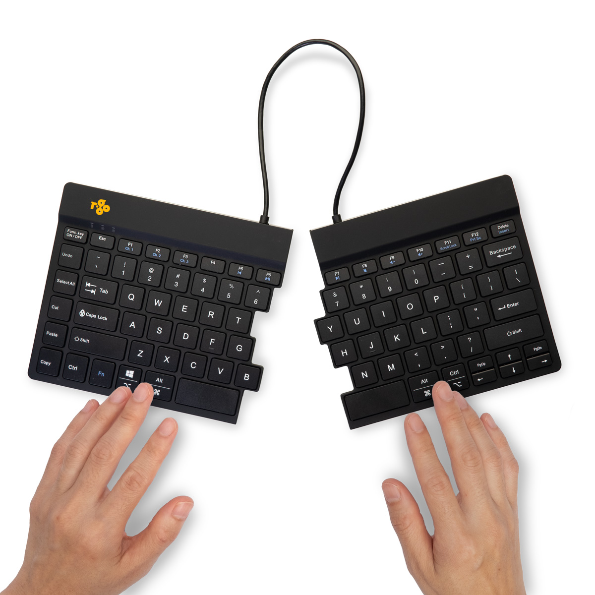 R-GO SPLIT BREAK ERGONOMIC KEYBOARD QWERTY (US) BLUETOOTH B