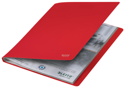 LEITZ Recycle 4676 Sichtbuch DIN A4, 20 Hüllen rot, 1 St.